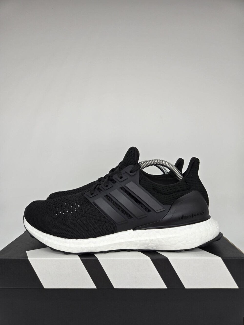 adidas Women's UltraBoost 1.0 HQ4206 Double Black Shoes Size 6.5 New